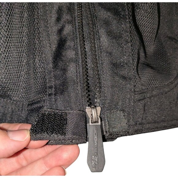 Scorpion Exo Women Blk Motorcycle Jacket Lg Quilted Zippered Cuffs liner - Picture 15 of 16